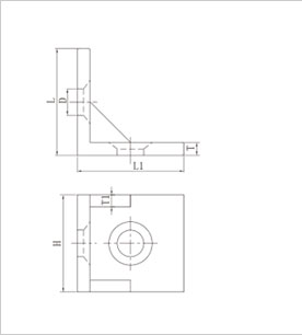 轉(zhuǎn)向角件二維圖 轉(zhuǎn)向角件二維圖