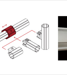 精益管滑動(dòng)套安裝示意圖